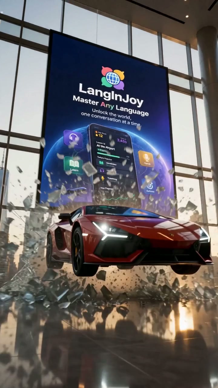 Supercar Glass Screen Chase