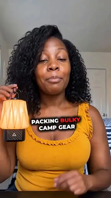 AeroTerra – Ultra-Light Carbon Fiber Origami Camp Lantern Engineered for ultralight backpackers, overland campers, and emergency readiness, this origami lighting station packs down to smartphone thickness before opening into a 360° glare-free lantern dome. Powered by a 5000mAh carbon fiber magnetic base with reverse emergency charging, its stepless dial transitions smoothly from an 1800K campfire glow to a 6500K search beam—truly 'folded for your pocket, unfolded to illuminate the wild.'